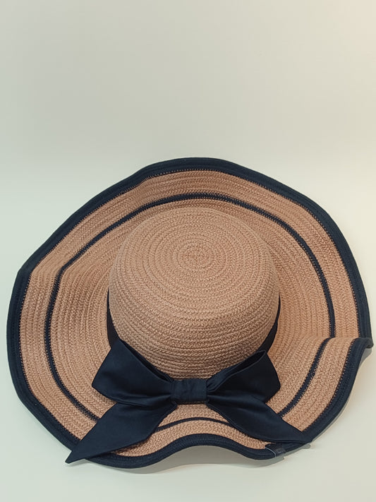 Chapéu artesanal elegante feito à mão em cordão de algodão – conjunto de verão Lily’s Maison